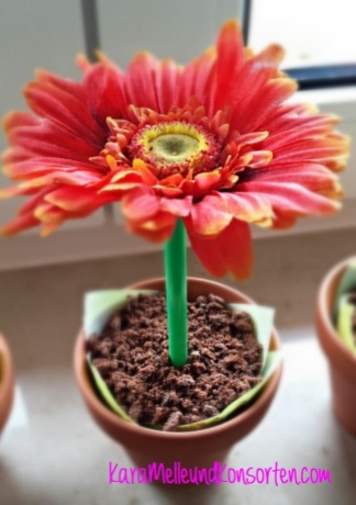 Blumen-Cup-Cake OK
